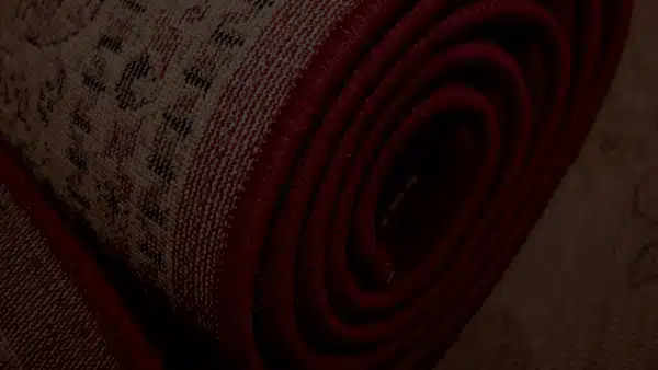 Teppich f&uuml;r den Versand bereit