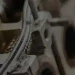 Motor f&uuml;r den Transport vorbereitet