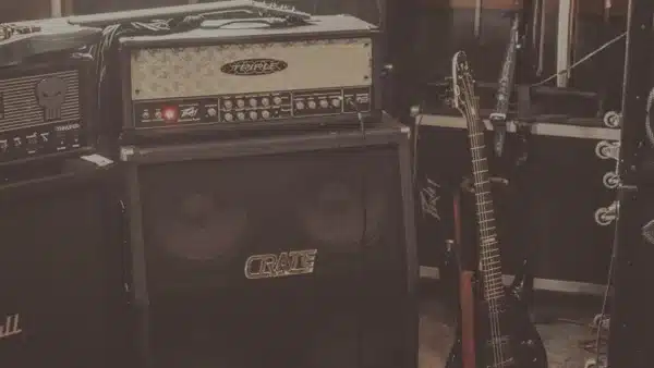 Lautsprecher im Studio f&uuml;r den Transport