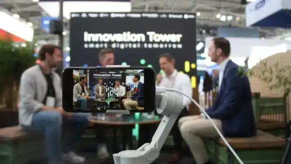 Hinter der Kamera bei Landt und Leute auf der Transport Logistic