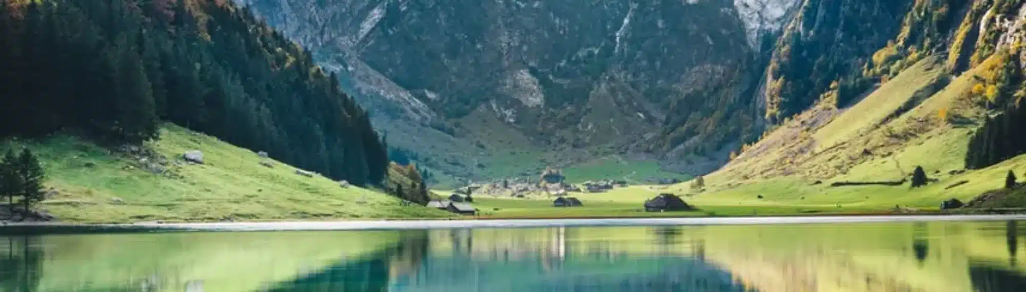 Schweizer Berge und Seen