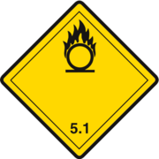 Gefahrzettel Klasse 5.1