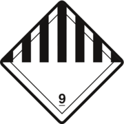 Gefahrzettel Klasse 9