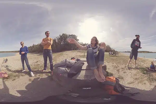 Team Retreat am Strand