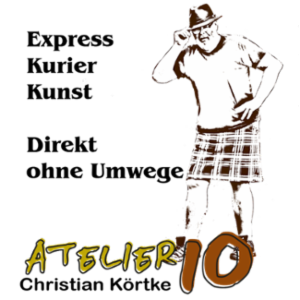 Logo der Atelier 10 Kunst & kurier
