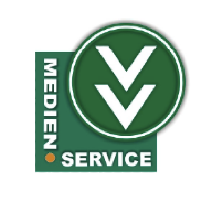Logo der v.v. medien-service GmbH