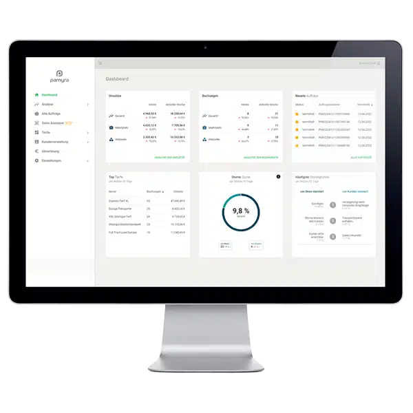 Pamyra Manager Dashboard